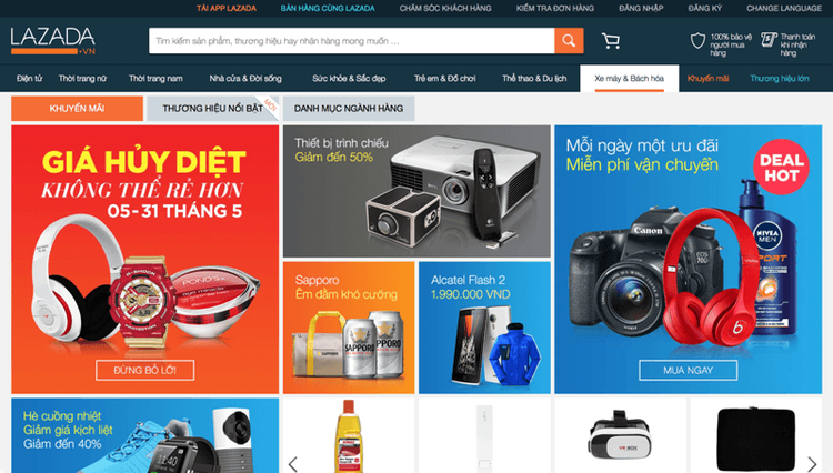Nguồn hàng dropshipping từ các trang TMĐT ở Việt Nam